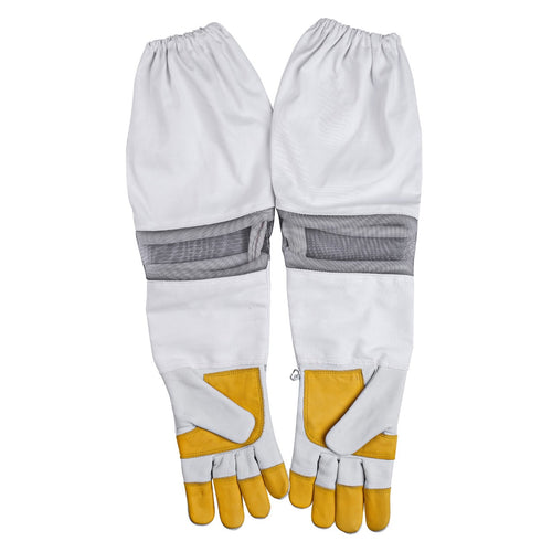 Beekeeping Bee Gloves Cow Hide Ventilated Heavy Duty Gloves 2XL