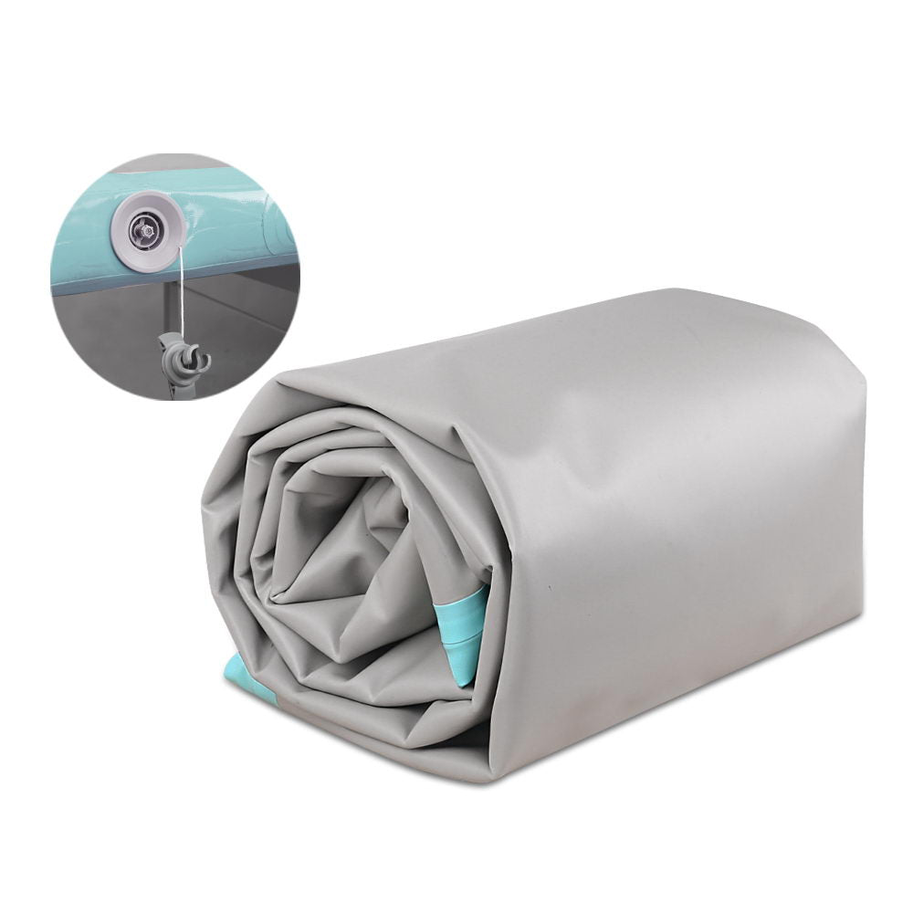 Everfit GoFun 4X1M Inflatable Air Track Mat Tumbling Floor Home Gymnastics Green